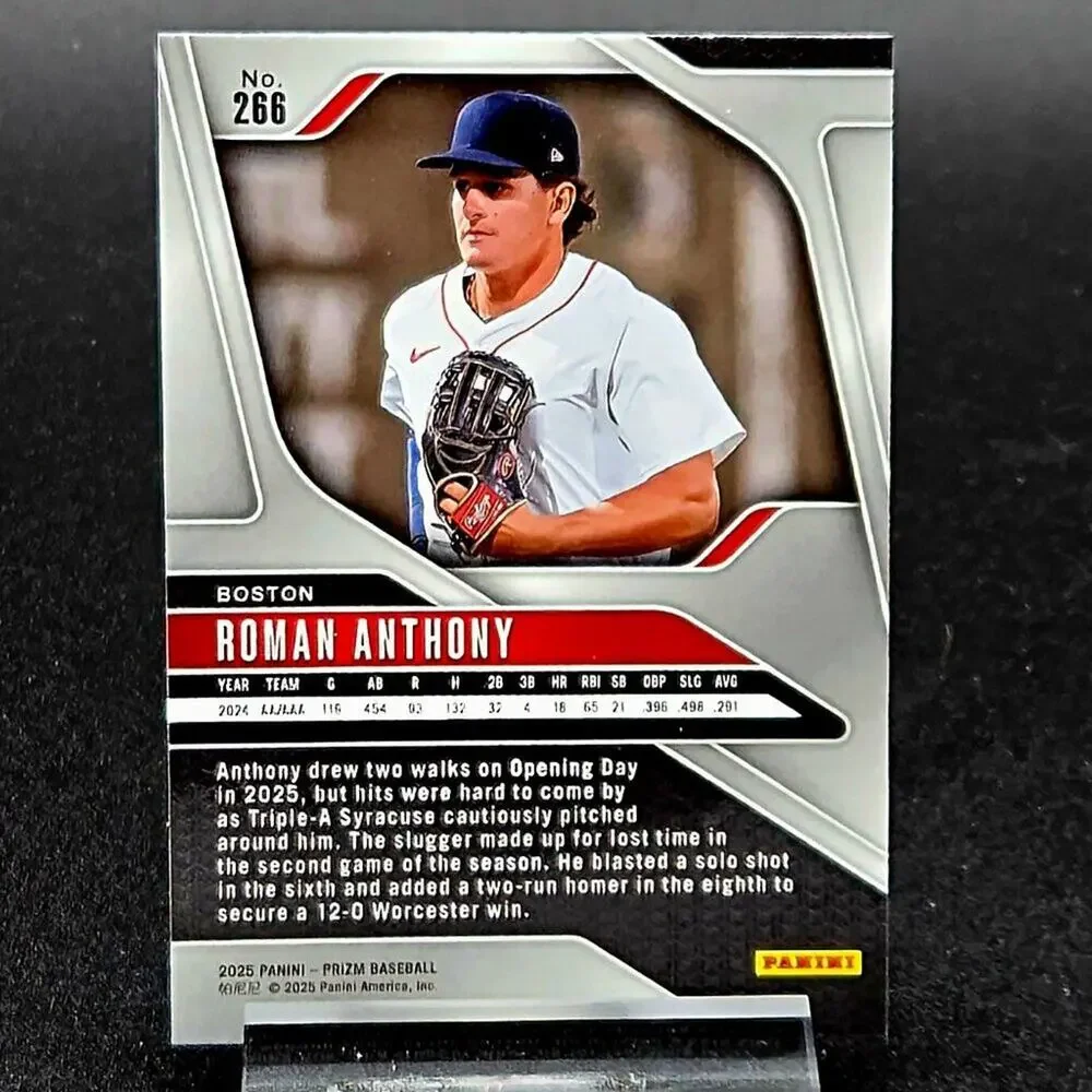 Roman Anthony Crusade Mojo Prizm RC Boston Red Sox Top Prospect